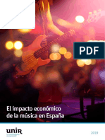 El Impacto de La Musica en La Industria Espanola 2019