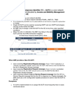 5G Global Unique Temporary Identifier (5G Function (AMF) To The UE