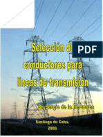 Cap3 SELECCION DE CONDUCTORES PARA LINEAS DE TRANSMISION