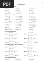 Exercicio de Revisao Limite e Derivada - Completo