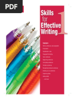 Skills For Effective Writing 1