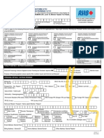 Personal Financing-I Application Form - V17