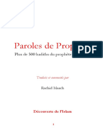 Paroles de Prophète