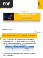 Semana 06 PPT Operaciones Con Funciones - Composición de Funciones