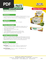 Pyrantel Paste Detail Sheet