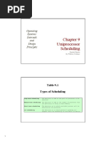 9 - OS - CH09 - Uniprocessor Scheduling - OS8e