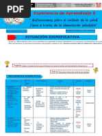 Experiencia de Aprendizaje 6: Situación Significativa