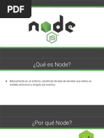 Presentación Node Js