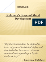 Kohlberg's Stages of Moral Development