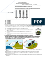 EVALUACIÓN UNIDAD 1 Ciencias Quinto Básico