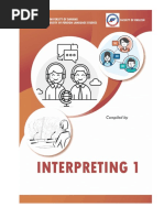 Interpreting 1 - Introduction