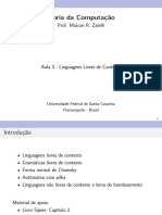 2 - Linguagens Livres de Contexto