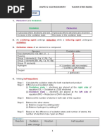 2 Electrochemistry (Semester 2)