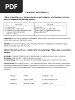 Chem Assignment