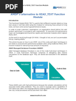 AMDP's Alternative To READ TEXT Function Module Naveena M 3