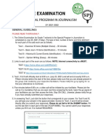 Guidelines - SPJ Online Examination Sy2021-2022