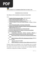 CHOICE 7 The Influence of The Constitution On Statutory Interpretation 2016