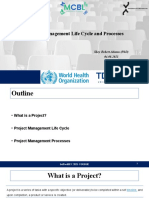 Project Management Life-Cycle and Processes - Final