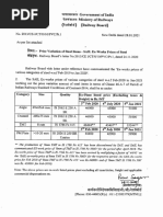 2021.01.28 - Price Variation of Steel Items - SAIL Ex-Works Prices of Steel - RB-Civil