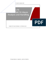 ENodeB LTE V100R008C10 Alarm Analysis and