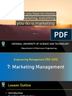 Engineering Management 7 - Marketing