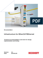 Infrastructure For Ethercat/Ethernet: Documentation