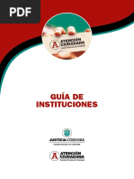 Guía de Contactos de Instituciones