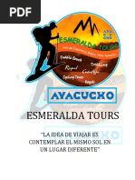 Actividades de Esmeralda Tours 2021