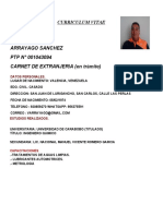 Curriculum Vitae Vicente