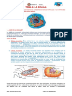 Tema 2 La Celula