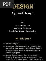 Apparel Design: by Dr. Santanu Das Associate Professor Rabindra Bharati University