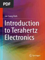 Introduction To Terahertz Electronics (2021)