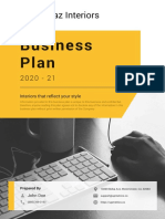 Interior Design Business Plan Example