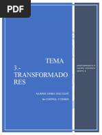 Daniel Cruz Olivé - Tema 3 Transformadores