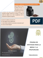 VC - PH para La Media y Proporción