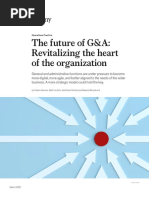 The Future of G and A Revitalizing The Heart of The Organization