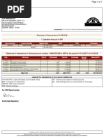 Summary of Account As On 31-03-2018 I. Operative Account in INR