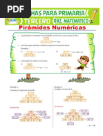 Pirámides Numéricas para Tercero de Primaria