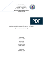 Performance Task #2 (Mathematics)