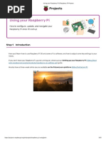 02 Using Your Raspberry Pi - Raspberry Pi Projects