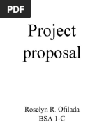 Practicum Project Proposal