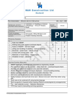 10 - Example Risk Assement Cladding Installation