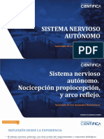 Sesion 18. Sistema Nervioso Autónomo, Nocicepción, Propiocepción y Arco Reflejo