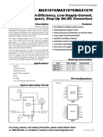 MAX1674/MAX1675/MAX1676: High-Efficiency, Low-Supply-Current, Compact, Step-Up DC-DC Converters