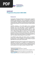 Programme Document NORPART