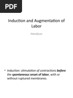 Induction and Augmentation of Labor