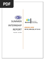 SIP Report - Aman Jain