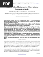 Safety Profile of Rotavac: Observational Prospective Study