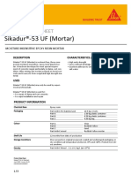 Sikadur®-53 UF (Mortar) : Product Data Sheet