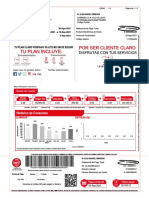 Factura Claro Agosto - Septiembre